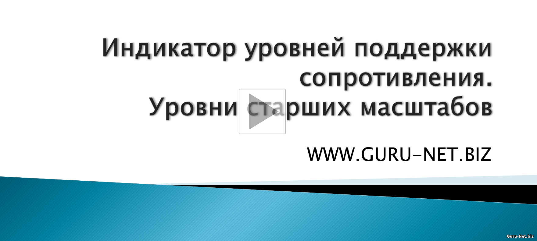 Индикатор уровней поддержки и сопротивления. Уровни старших масштабов